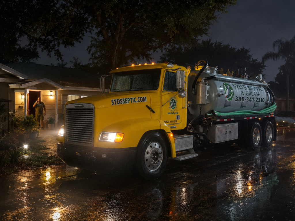 Syd’s Septic & Grease offers dependable septic and grease trap services for residential and commercial customers. Local, reliable, and ready when you need us.
